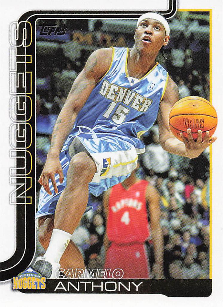 2025-26 Topps Basketball Carmelo Anthony #256