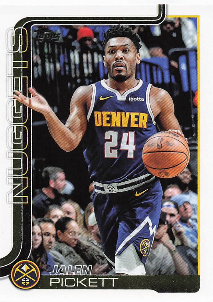 2025-26 Topps Basketball Jalen Pickett #107