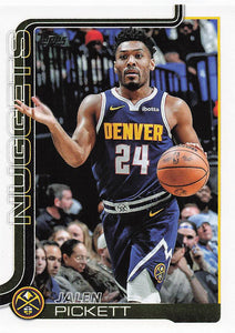 2025-26 Topps Basketball Jalen Pickett #107