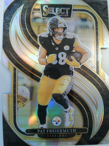 2024 Panini Select Football Silver Prizm Die Cut Pat Freiermuth #186