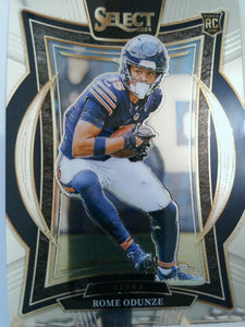 2024 Panini Select Football Rome Odunze #3 Rookie