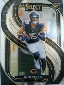 2024 Panini Select Football Rome Odunze #136 Rookie