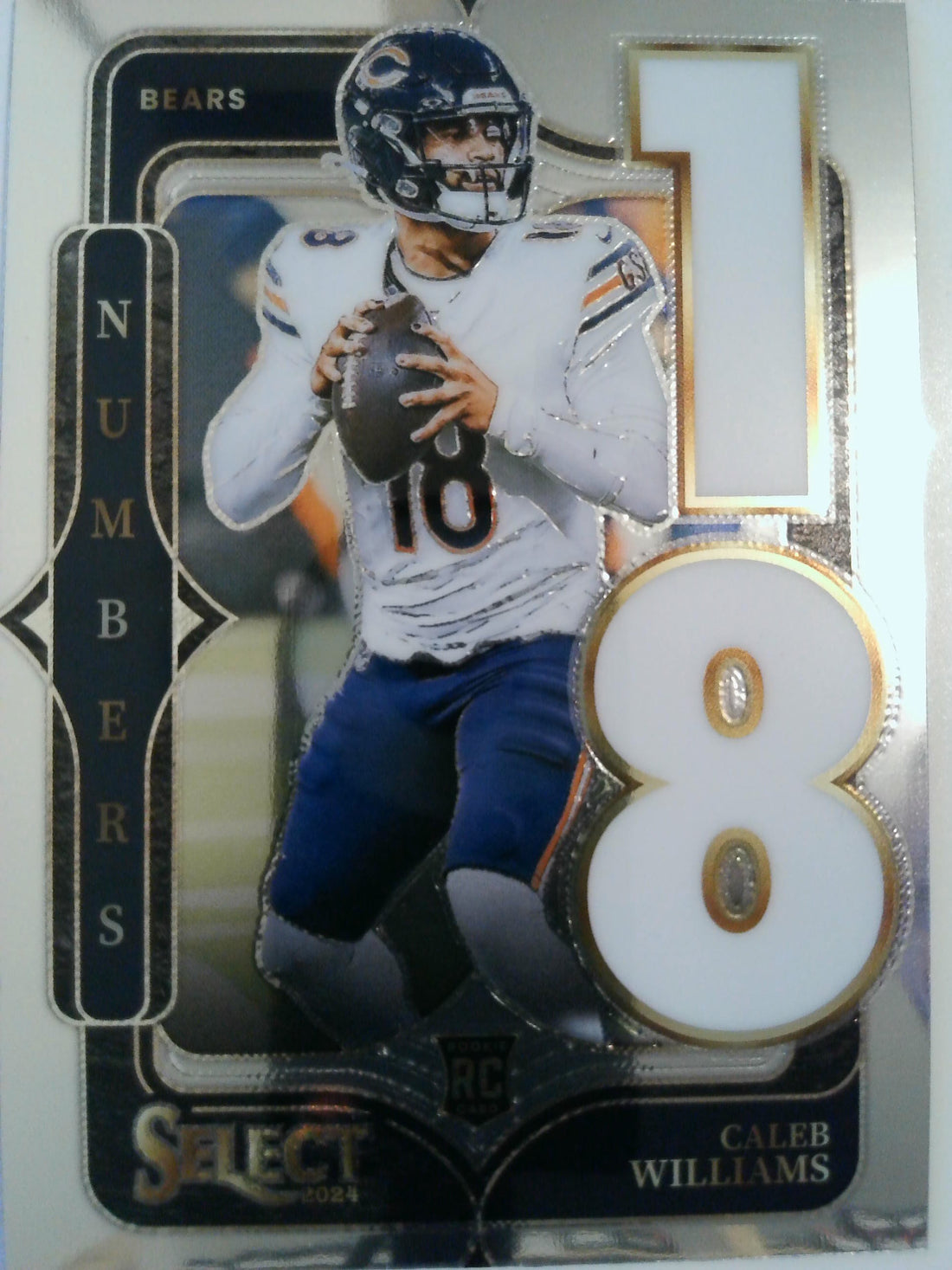 2024 Panini Select Football Select Numbers Caleb Williams #19