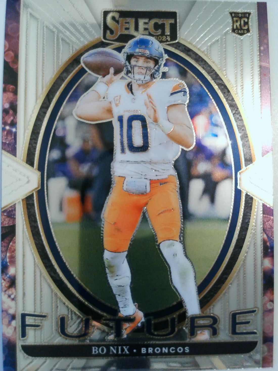 2024 Panini Select Football Select Future Bo Nix #7