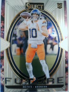 2024 Panini Select Football Select Future Bo Nix #7