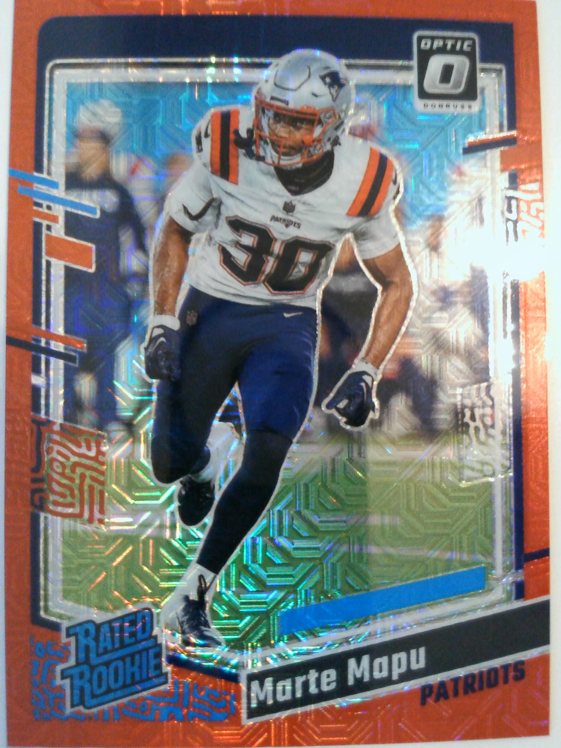 2023 Donruss Optic Football Red Mojo Marte Mapu #275 Rookie