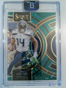 2023 Panini Select Football Disco Green Prizms DK Metcalf #170