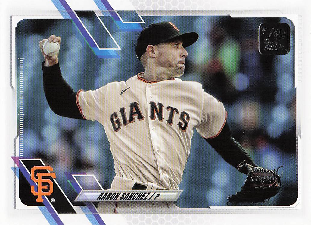 2021 Topps Update Baseball Aaron Sanchez #US240