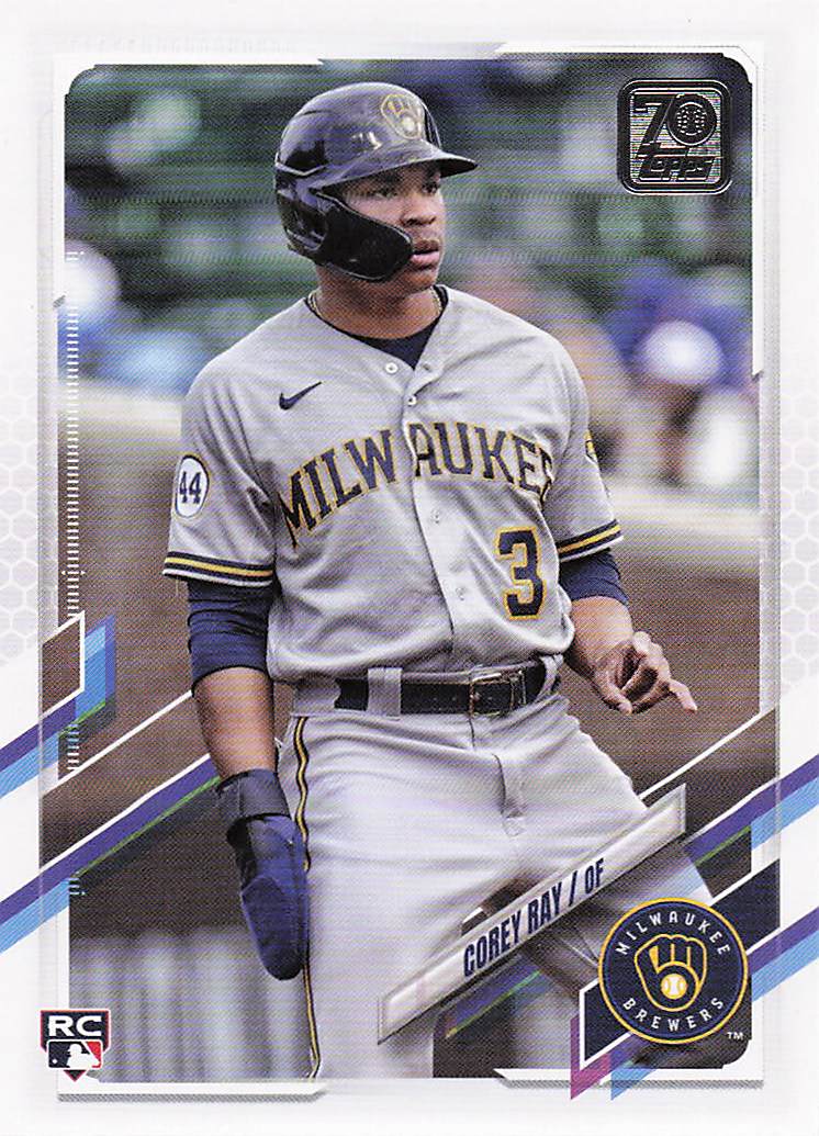 2021 Topps Update Baseball Corey Ray #US93 Rookie