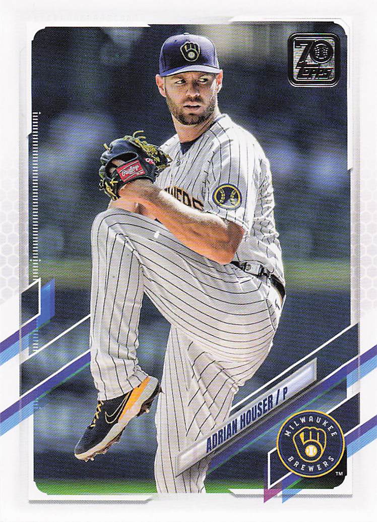 2021 Topps Update Baseball Adrian Houser #US55