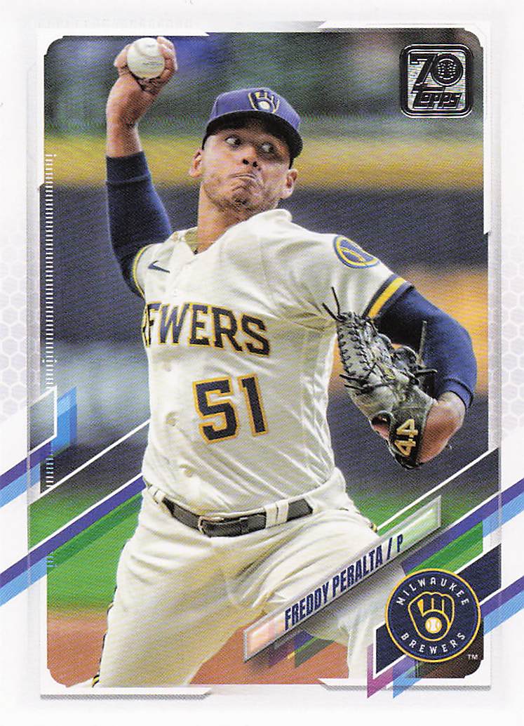 2021 Topps Update Baseball Freddy Peralta #US165