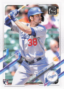 2021 Topps Update Baseball DJ Peters #US11 Rookie