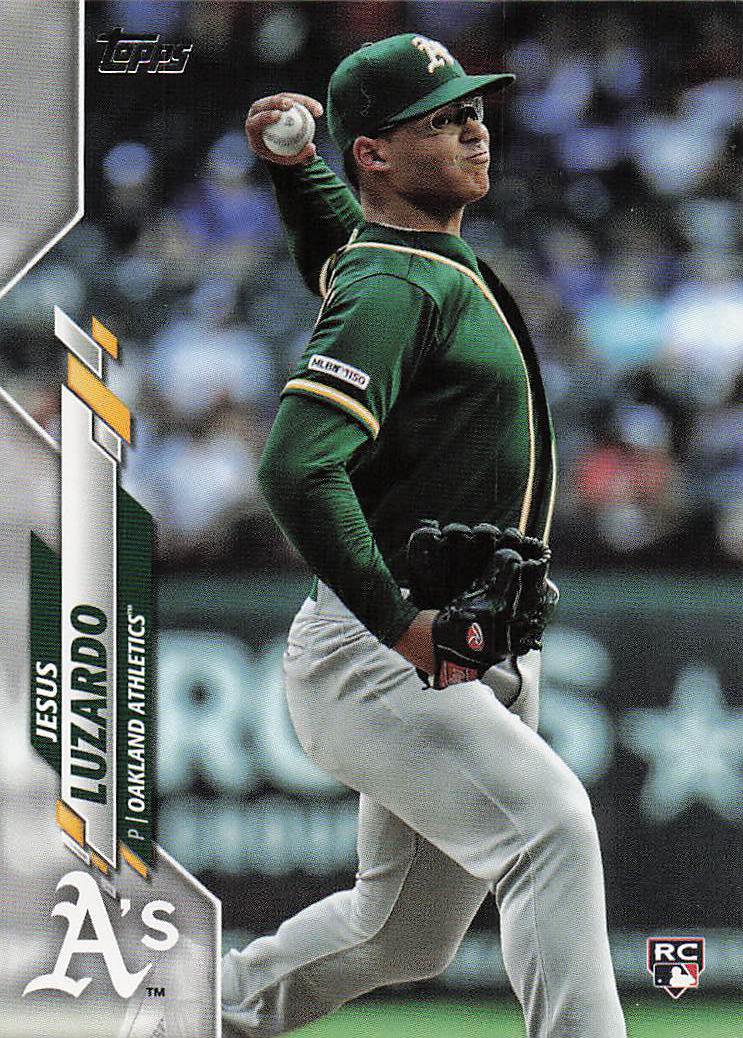 2020 Topps Baseball Jesus Luzardo #110 Rookie
