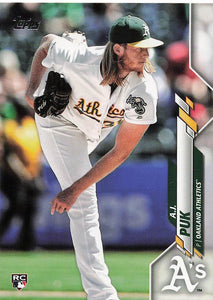 2020 Topps Baseball A.J. Puk #251 Rookie