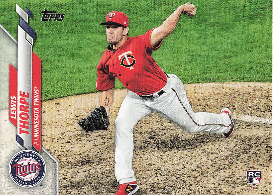 2020 Topps Baseball Lewis Thorpe #97 Rookie