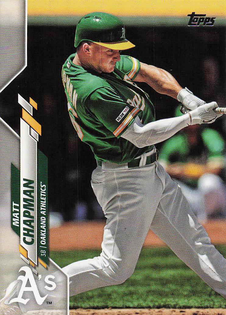 2020 Topps Baseball Matt Chapman #127