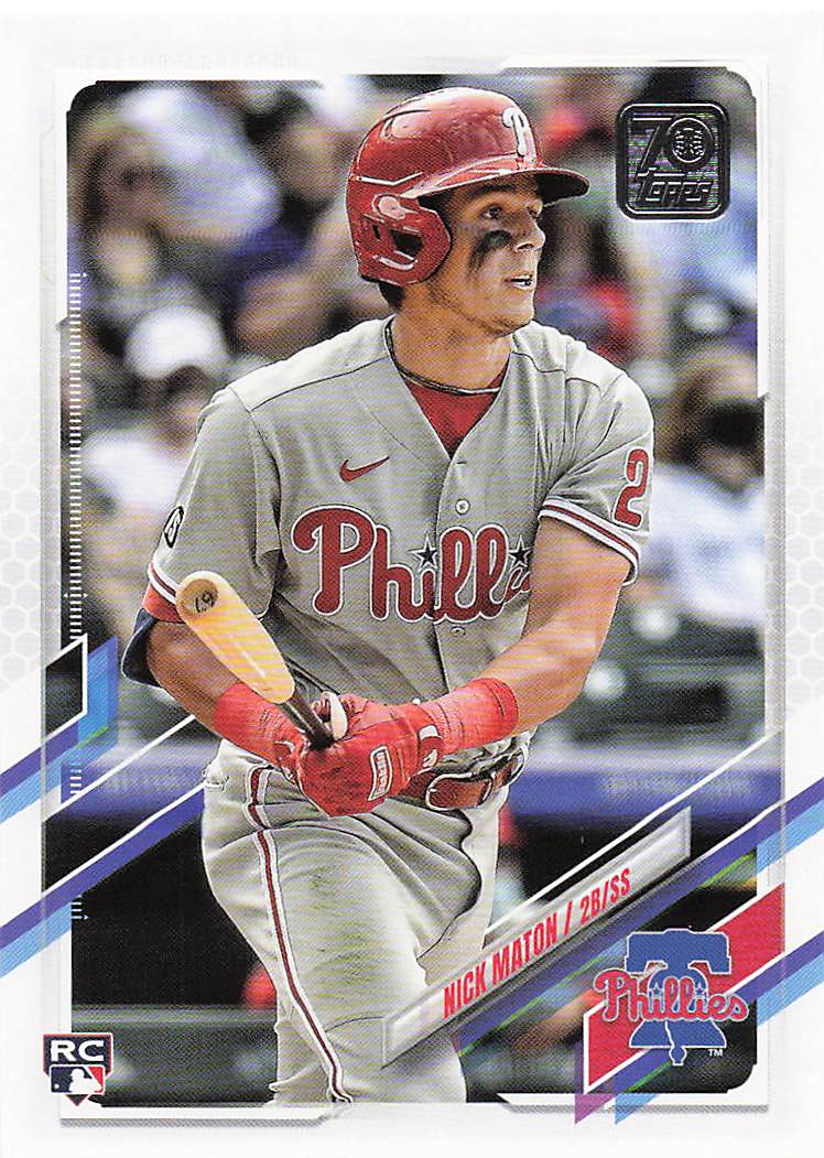 2021 Topps Update Baseball Nick Maton #US251 Rookie