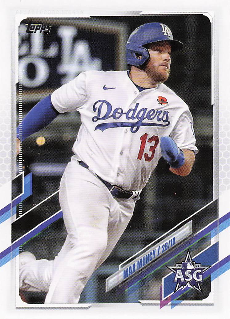 2021 Topps Chrome Update Baseball 2021 All-Star Game Max Muncy #ASG-19
