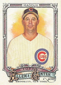 2025 Topps Allen & Ginter Baseball Greg Maddux #41