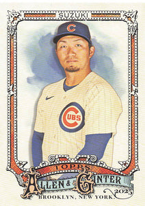 2025 Topps Allen & Ginter Baseball Seiya Suzuki #46