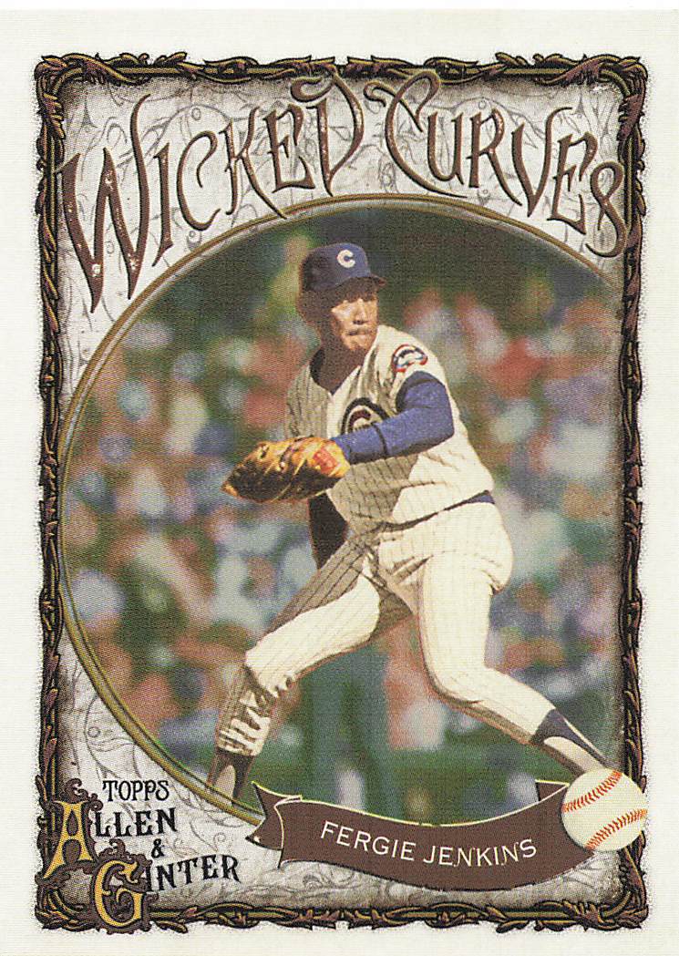 2025 Topps Allen & Ginter Baseball Wicked Curves Fergie Jenkins #WC-24