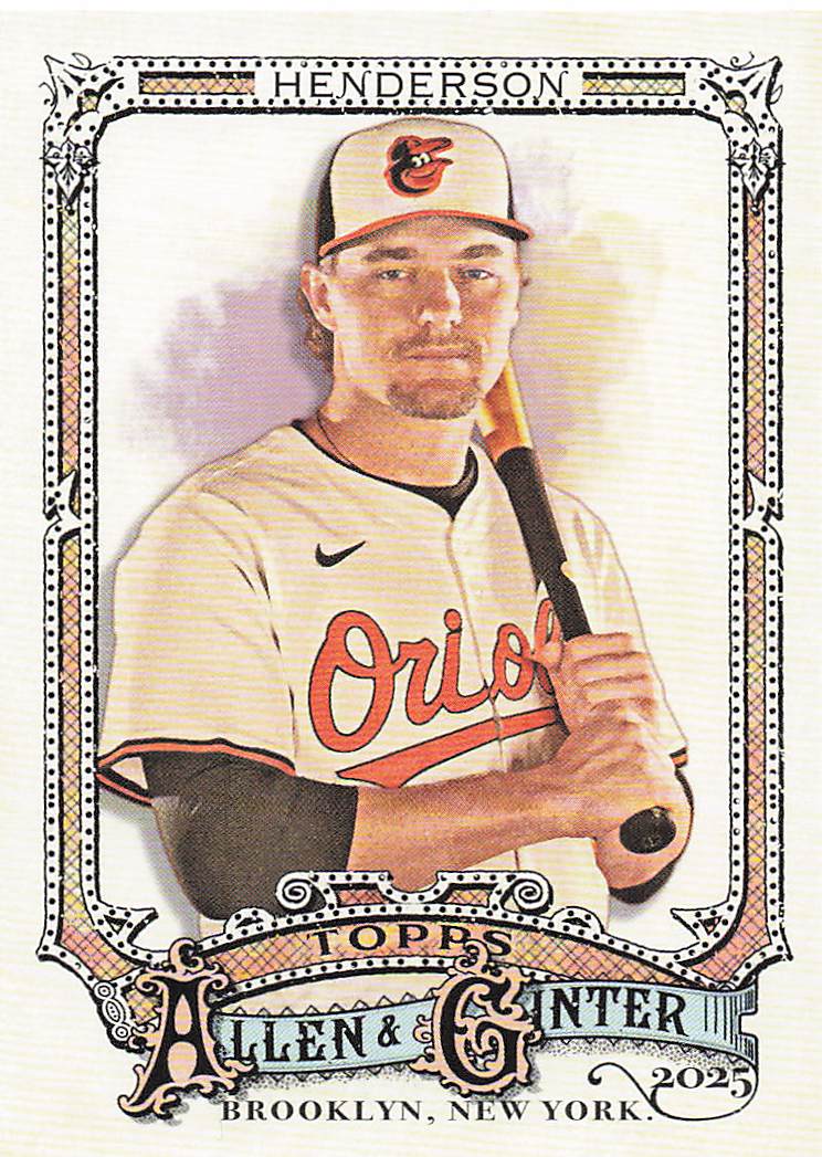 2025 Topps Allen & Ginter Baseball Gunnar Henderson #79