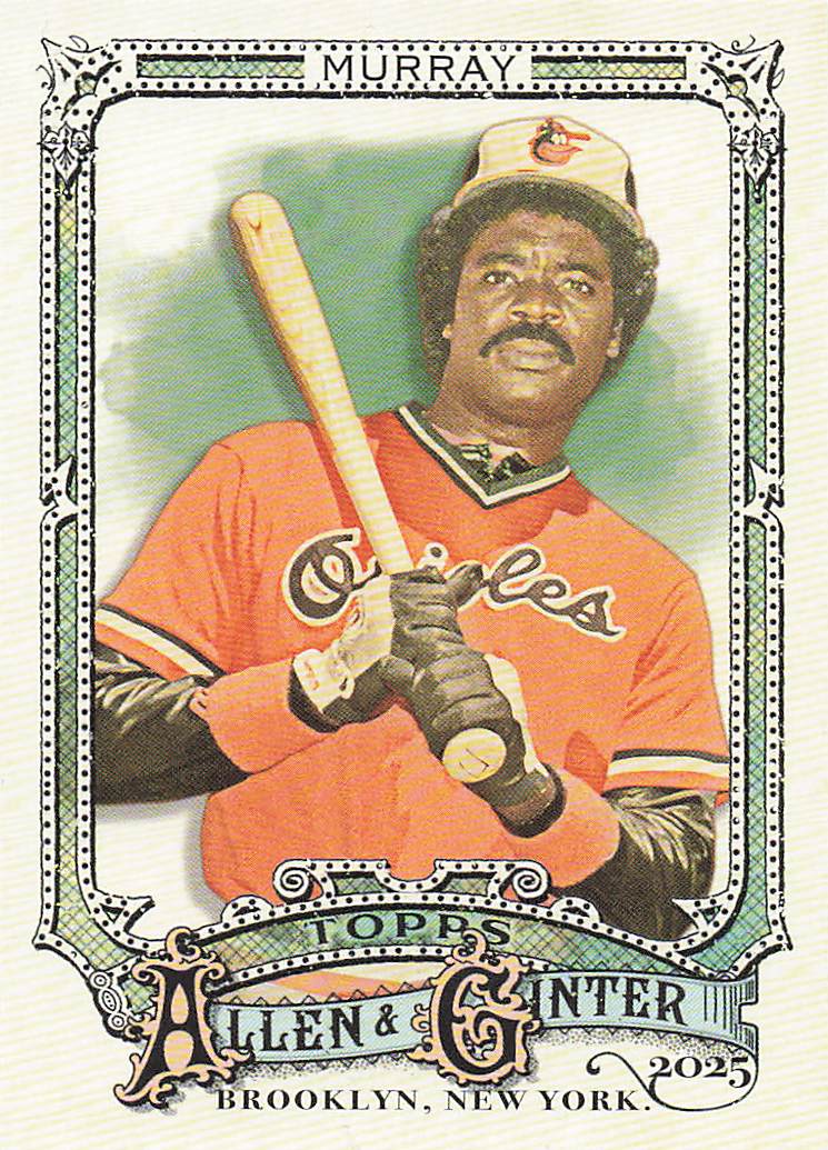 2025 Topps Allen & Ginter Baseball Eddie Murray #180