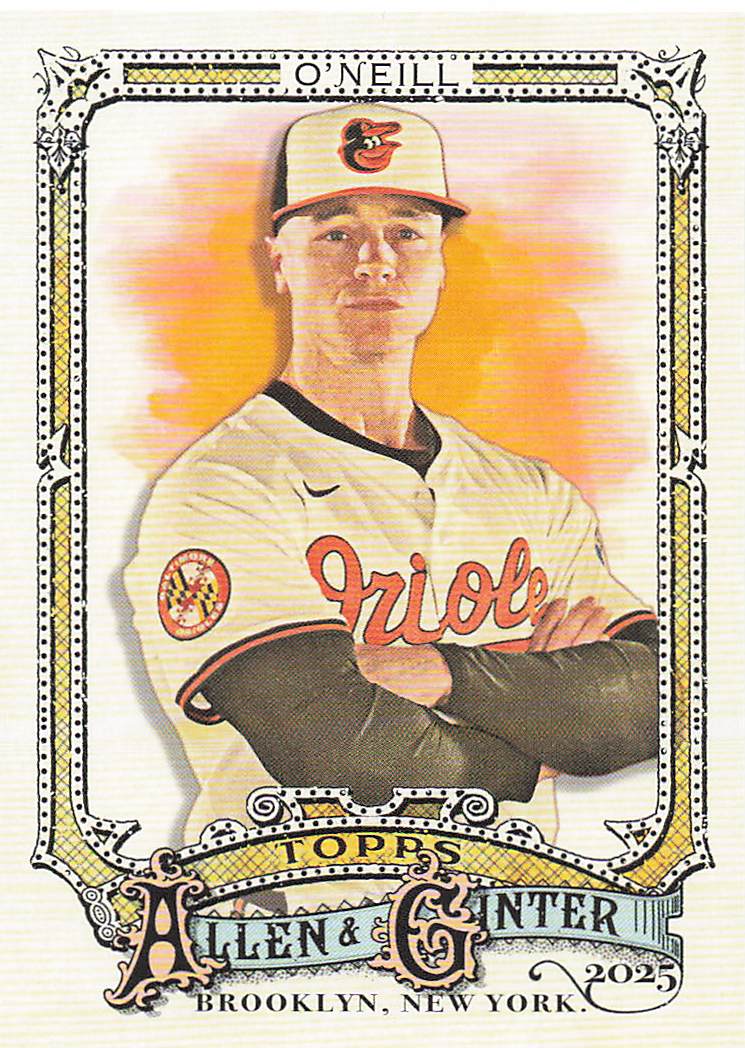 2025 Topps Allen & Ginter Baseball Tyler O'Neill #242