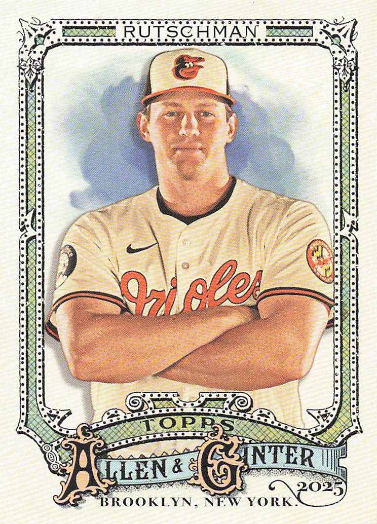 2025 Topps Allen & Ginter Baseball Adley Rutschman #65
