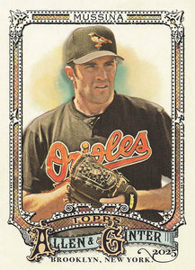 2025 Topps Allen & Ginter Baseball Mike Mussina #307