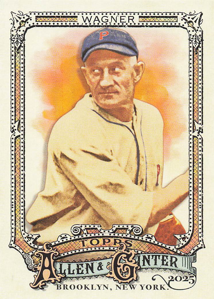 2025 Topps Allen & Ginter Baseball Honus Wagner #319