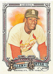 2025 Topps Allen & Ginter Baseball Bob Gibson #61