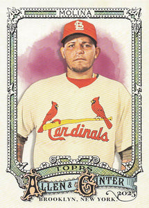 2025 Topps Allen & Ginter Baseball Yadier Molina #51