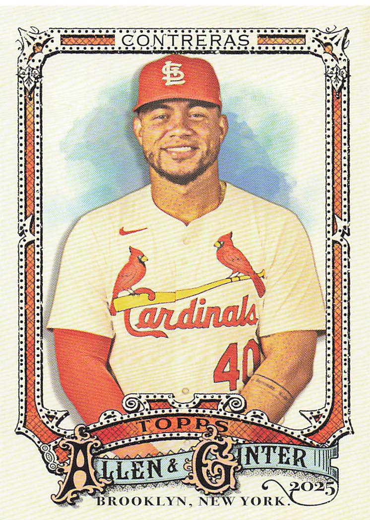 2025 Topps Allen & Ginter Baseball Willson Contreras #199