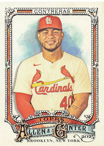 2025 Topps Allen & Ginter Baseball Willson Contreras #199