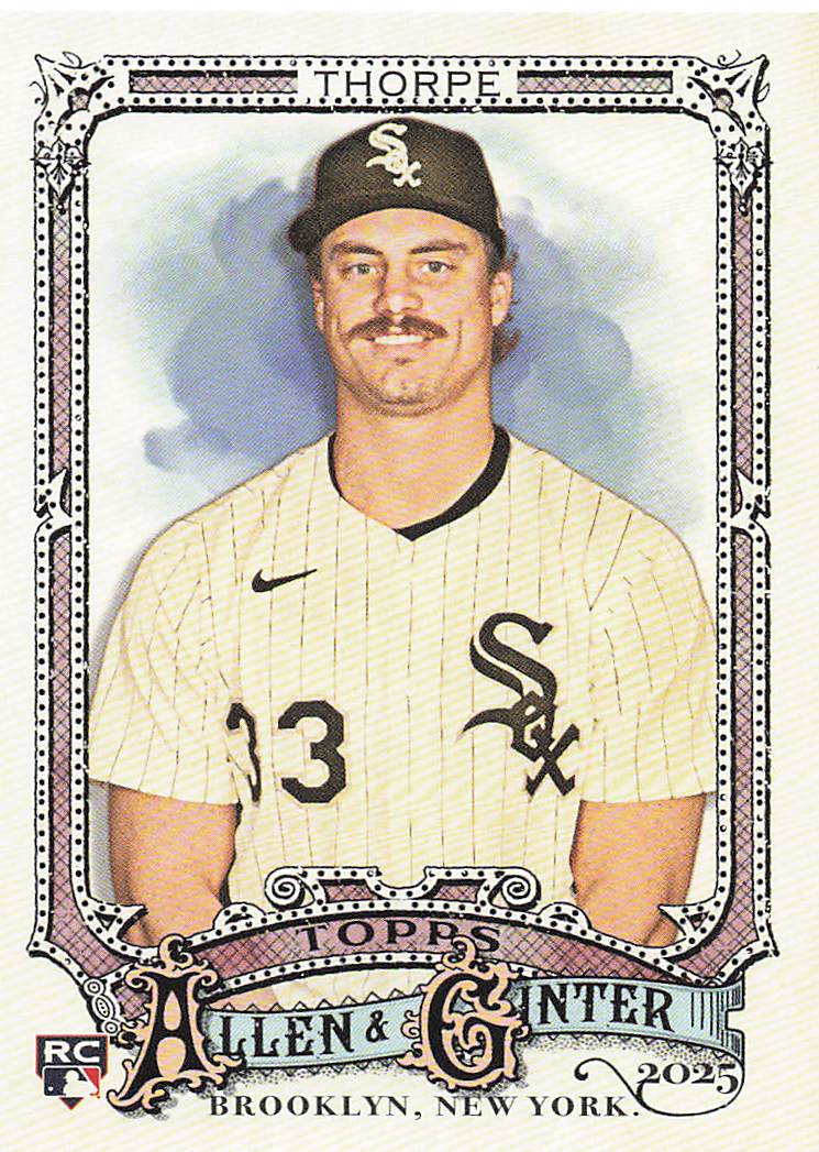 2025 Topps Allen & Ginter Baseball Drew Thorpe #250 Rookie
