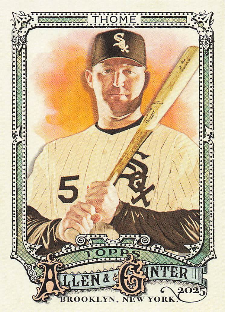2025 Topps Allen & Ginter Baseball Jim Thome #347