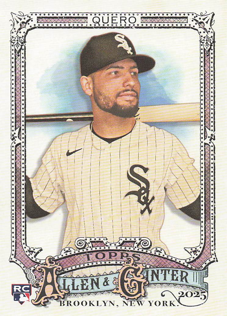 2025 Topps Allen & Ginter Baseball Edgar Quero #247 Rookie