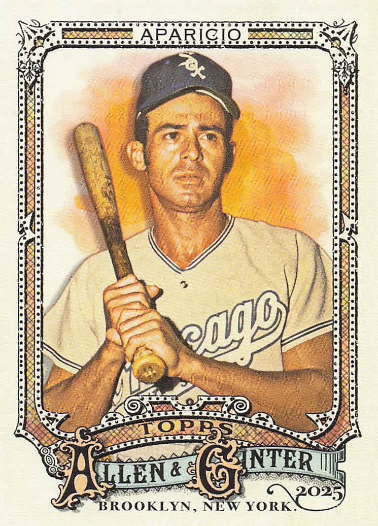 2025 Topps Allen & Ginter Baseball Luis Aparicio #322