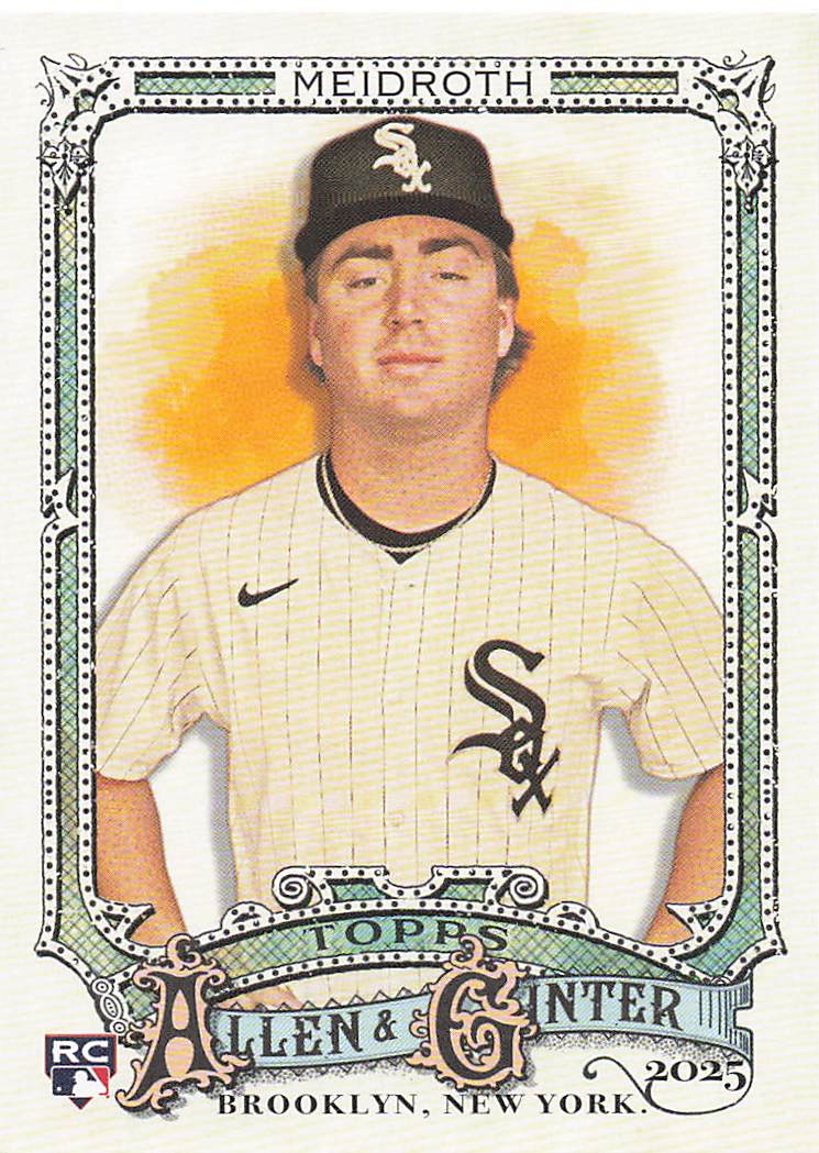 2025 Topps Allen & Ginter Baseball Chase Meidroth #115 Rookie