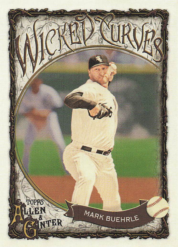 2025 Topps Allen & Ginter Baseball Wicked Curves Mark Buehrle #WC-29