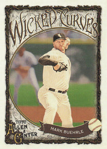 2025 Topps Allen & Ginter Baseball Wicked Curves Mark Buehrle #WC-29