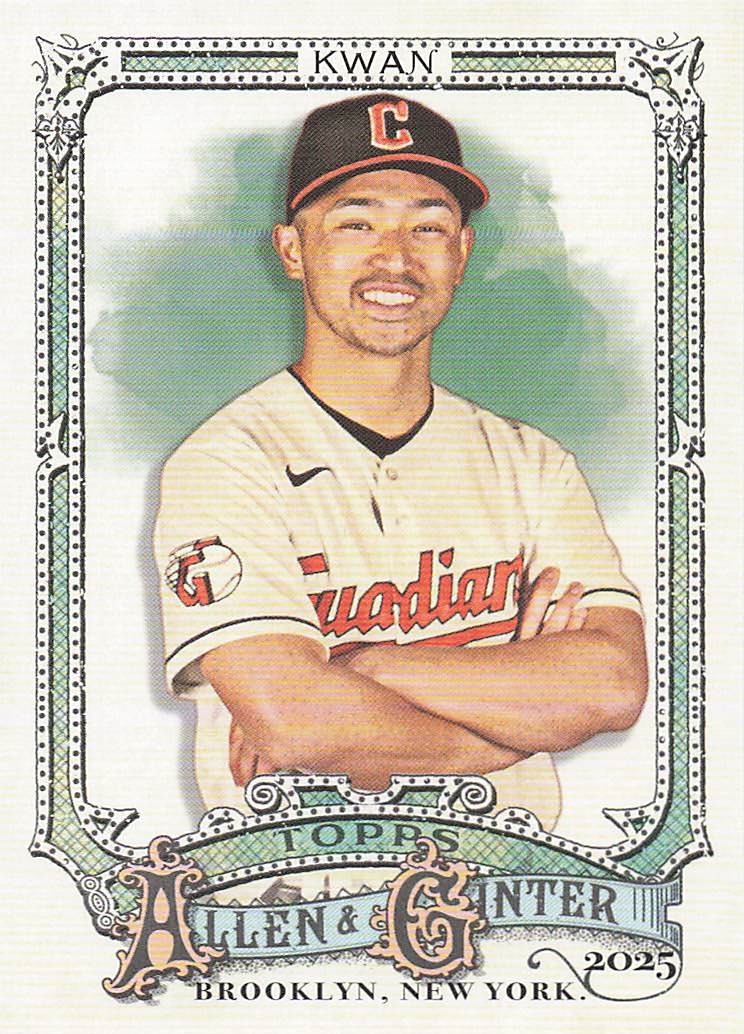 2025 Topps Allen & Ginter Baseball Steven Kwan #176