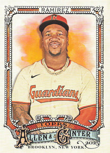 2025 Topps Allen & Ginter Baseball José Ramírez #117