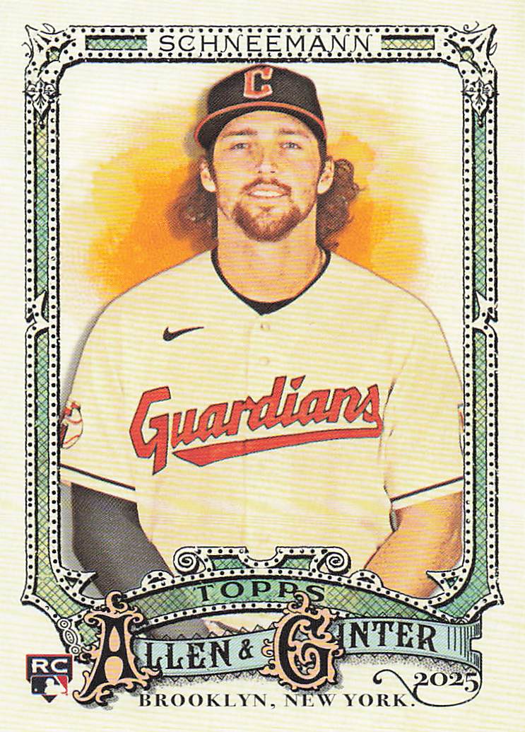 2025 Topps Allen & Ginter Baseball Daniel Schneemann #233 Rookie