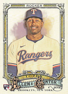 2025 Topps Allen & Ginter Baseball Kumar Rocker #124 Rookie