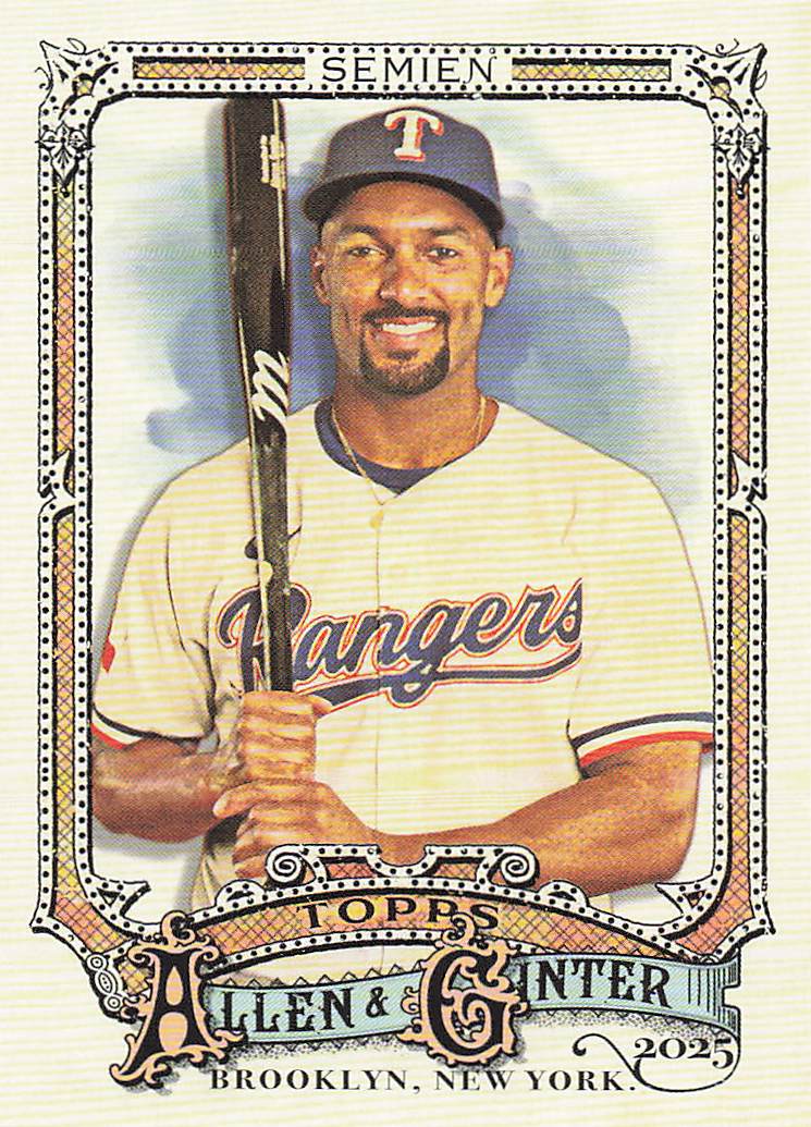2025 Topps Allen & Ginter Baseball Marcus Semien #212
