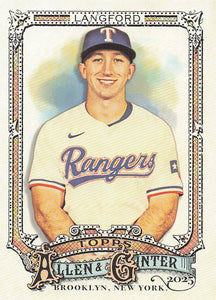 2025 Topps Allen & Ginter Baseball Wyatt Langford #106