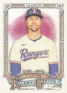 2025 Topps Allen & Ginter Baseball Jacob deGrom #145