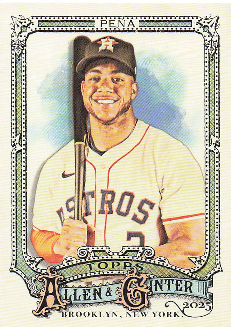 2025 Topps Allen & Ginter Baseball Jeremy Peña #50